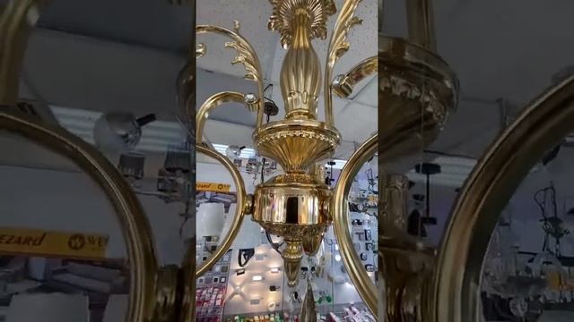Люстра шестирожковая свеча на ветру Мелодия Света