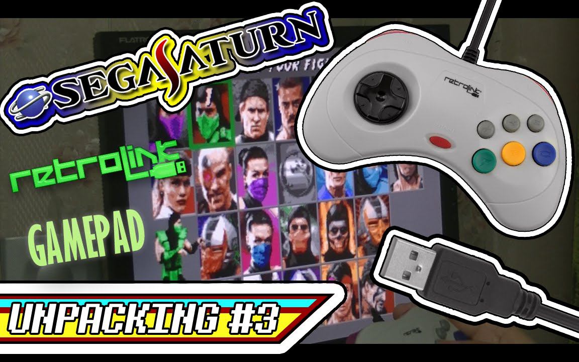 Unpacking #03 - RetroLink Sega Saturn Gamepad