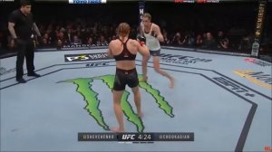 Valentina Shevchenko vs Kathleen Chukagyan / Валентина Шевченко vs Кэтлин Чукагян #ufc247