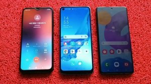 OPPO A53 VS SAMSUNG M53 5G incoming call, REDMI note 7 out going call