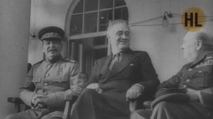 Тегеранская конференция. Киножурнал 1943 года.