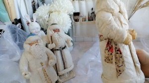 Ретро Дедушки Морозы СССР Распаковка посылки