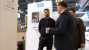 ACV бойлер косвенного нагрева на стенде ATLANTIC GROUPE | Выставка Aquatherm 2022 Moscow