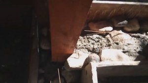 Оригинальная беседка из камня и дерева / Строим своими руками.  Часть 1