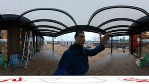 Дом 9*20 в Песках, панорамный обзор 360°