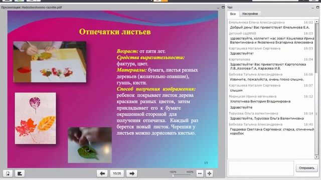 Нетрадиционные техники рисования с детьми дошкольного возраста