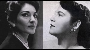 GREAT DRAMATIC SINGING - E un anatema - CALLAS & BARBIERI