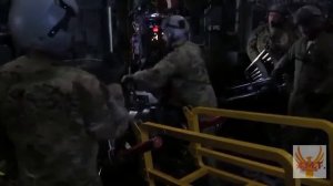 AC-130 в действии. AC-130 in action.
