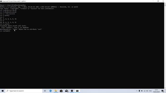 Difference between sort and sorted function in Python|| Python Interview Questions