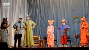 Спектакль для детей "Кошка-домоседка", театральная студия "Сказка", рук-ль: Ладыгина