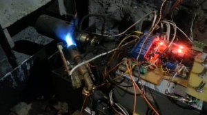 Полностью автономная форсунка на отработке