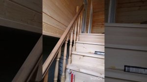 Деревянная лестница на в торой этаж своими руками.