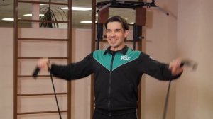 Тренировка с эспандером дома