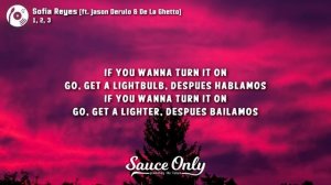 Sofia Reyes - 1, 2, 3 (Lyrics) ft. Jason Derulo & De La Ghetto