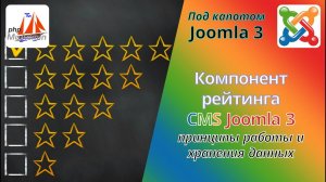 Стандартный компонент рейтинга Joomla 3.  Принципы работы и хранения данных рейтинга публикаций в БД