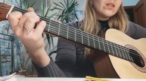 В лунном сиянье снег серебрится - На гитаре (февраль 2021г.)