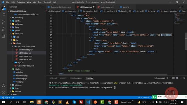 (09) Laravel Http Client | Edit Data into Form | How to use Laravel Http Client Request