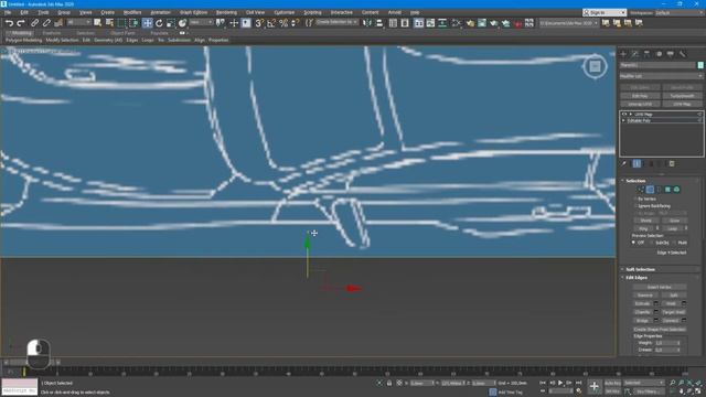 3ds Max. Моделирование автомобиля 1 – расставляем чертежи