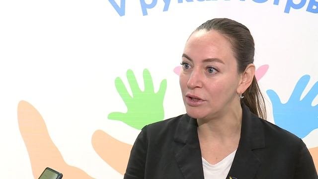 Добрая и теплая акция "Детские ладошки в руках Югры" прошла в детской поликлинике Нижневартовска