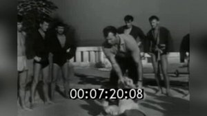 САМБО В СССР: 1969 год тренер Хохлов Вячеслав Михайлович  занимается со студентами МЭИ самбо