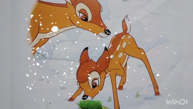 Бабушка читает сказку на ночь, на украинском языке, Оленятко Бембі смотреть онлайн