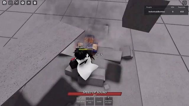 Modern ninja combo (The strongest battlegrounds) смотреть онлайн