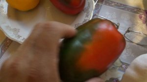 Сладкий перец, Ред Найт, сбор урожая.