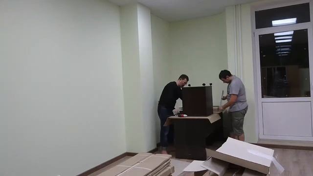 Сборка тумбочки белорусской мебели