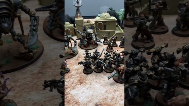 The black legion advance #warhammer #chaosspacemarines #battlereport #gamesworkshop