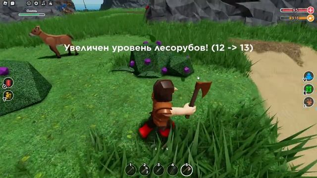Стрим по Roblox. выживаем с другом на острове смотреть онлайн