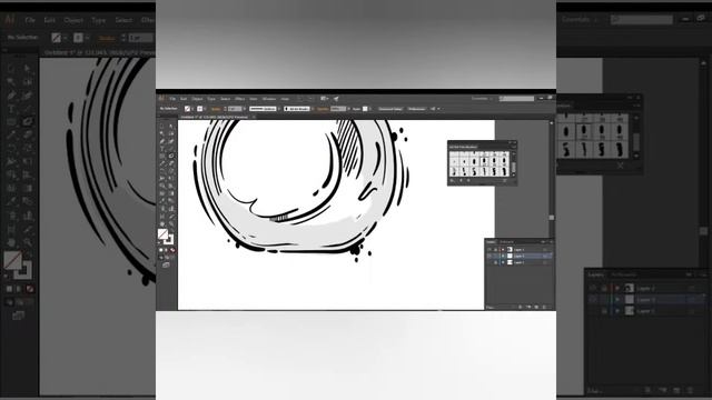 Процесс рисования духов в Adobe Illustrator. Скоростной рисунок. Модная иллюстрация