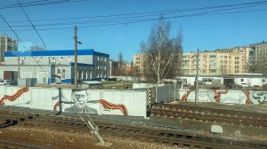 РЖД. Россия из окна поезда. RUSSIAN RAILWAYS. Russia from the train window.