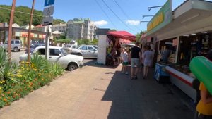 От "Фламинго" в центр пешком! Бабу хочу!  Лазаревское в июле 2023г.!?ЛАЗАРЕВСКОЕ СЕГОДНЯ?СОЧИ.