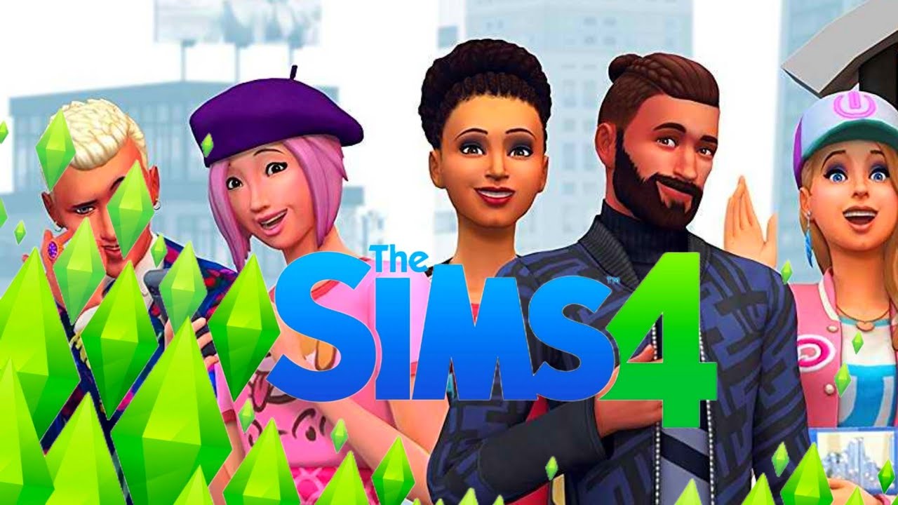 СМОТРИМ ИГРУ  СОЗДАЕМ СЕБЯ  СИМС 4 (The Sims 4)