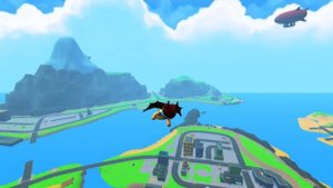 Крылья и шлем в Totally Reliable Delivery Service