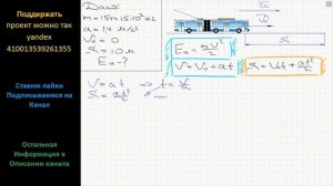 Физика Троллейбус массой 15 т трогается с места с ускорением 1,4 м/с2. Какую кинетическую энергию