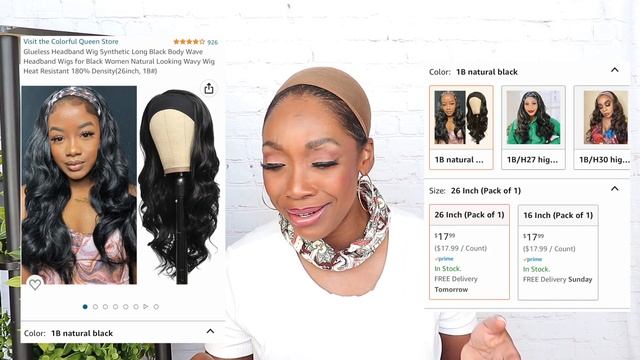 7 HIT OR MISS⁉️ AMAZON WINTER Headband WIGS | Synthetic & Human Hair Headband Wigs | Miss Khrissy смотреть онлайн