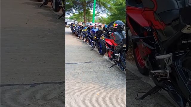 GIMANA KALIAN SANMORI NYA GES #motorganteng #automobile #cbr250rr #zx10r