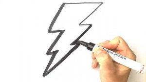 КАК НАРИСОВАТЬ МОЛНИЮ