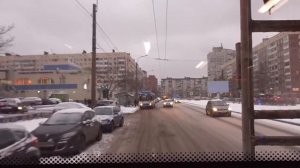 Троллейбус Санкт-Петербурга 8-62: ТролЗа-5265.00 б.6413 по №25 (29.01.18)