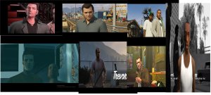 Сравнение всех персонажей серии игр GTA