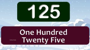101 to 150 English Numbers With Spelling | Number Names 101 to 150 | One Hundred One -Hundred Fifty