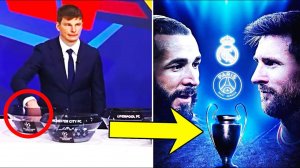 SCANDAL! CHAMPIONS LEAGUE DRAW! PSG - REAL! ATLETICO - MANCHESTER UNITED! Here's what happened!