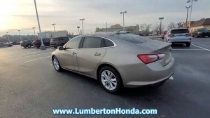 USED 2022 CHEVROLET MALIBU 4dr Sdn LT at Lumberton Honda (USED) #LHNF148445