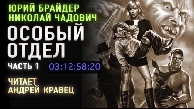 Аудиокнига.Ю.Брайдер, Н.Чадович "Особый отдел". Часть 1. Читает Андрей Кравец