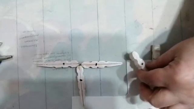 Снежинки из прищепок смотреть онлайн