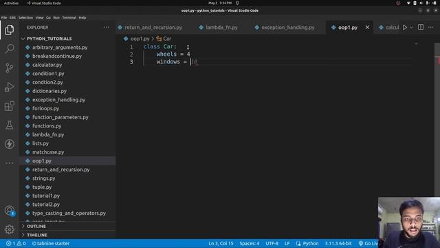 Python Tutorial #23 | Intro to Object Oriented Programming | Basic Concepts | Classes and Objects
