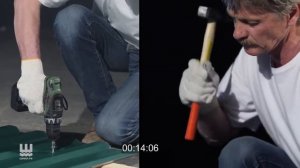 Шифер.  Нешуточные испытания.  Монтаж