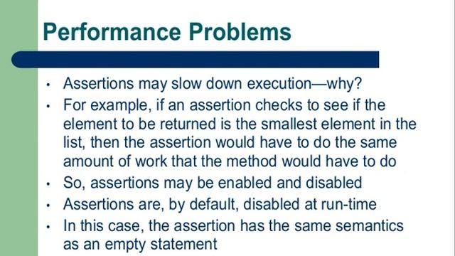 Assertions in Java tutorial смотреть онлайн