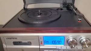 LoopTone Vinyl Record Player 9 in 1 3 Speed Bluetooth Vintage Turntable Review, Finally i can play